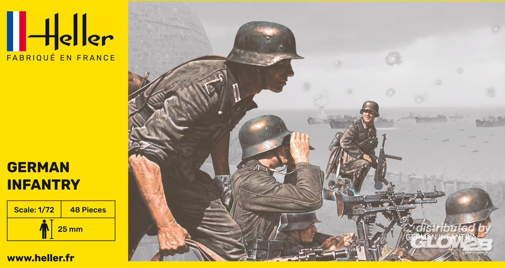 Heller 49605 - WWII German Infantry